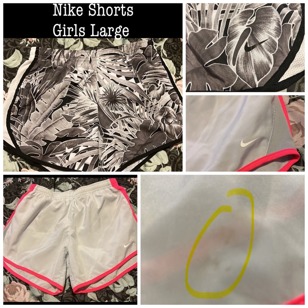 2 Girls Nike Shorts